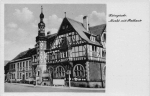 Harzgerode Markt mit Rathaus * 1954