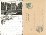 Heisterbach greetings from Lihto monastery ruin o 18.10.1897