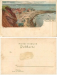 Helgoland artist card Heinrich Kley * 1900