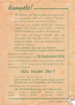 Hennecke Movement 1949 Leaflet Oberschlema