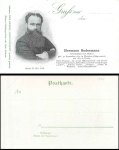 Hermann Sudermann German writer and playwright Series D No. 106 *ca. 1900