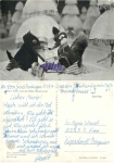 Mr Fox and raven black skirt in the winter forest 6542 GDR children's television br. 1972