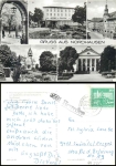 99735 Herreden Landpoststempel auf AK Nordhausen o 24.6.1974