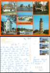 Insel Hiddensee Leuchtturm Großkarte A5 o 1.3.1989