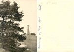 18565 Hiddensee Leuchtturm auf dem Dornbusch Druckvorlage *1960 