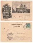 Hildesheim private postal stationery PP9F51 o June 14, 1899