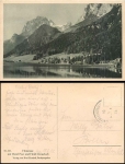 83486 Ramsau bei Berchtesgaden Hintersee mit Hotel Post u. Hotel Gemsbock o ca. 1925