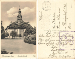 Hirschberg Giant Mountains Silesia Church of Grace Jelenia Gora Field Post Home Horse Hospital 108 o 1941