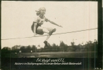 Berliner Athletik Meisterschaft Hochsprung Frl. Voigt VFL Charlottenburg Echtfoto 1922