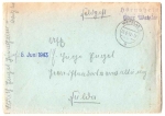 35625 Hörnsheim via Wetzlar Country postmark on field post letter o June 3, 1943 to Fulda