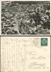 Hof Bavaria railroad mail Leipzig - Hof train 4207 o 31.8.36
