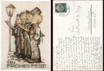 Happy Holidays Berta Hummel card no. 5432, o 12.1.1940
