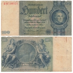 Hundert Reichsmark 24. Juni 1933 RO176c  DEU-211c