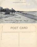Michigan Port Huron Huronia Beach mica map * circa 1910