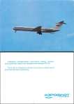 IL-62 Aeroflot Düsenflugzeug