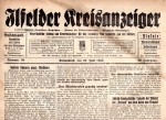 Ilfelder Kreisanzeiger Wochenzeitung 19. Juni 1935Ilfelder Kreisanzeiger Wochenzeitung 27. Juli 1935