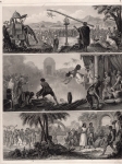 India original steel engraving by Henry Winkles after G Heck around 1850