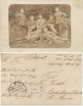 Infanterie Regiment 418 Field postmark on real photo o 14.8.1918