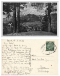 Innsbruck railway postmark Munich Innsbruck train 102 3.8.1938