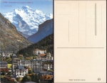 Interlaken mit Jungfrau  * ca. 1920