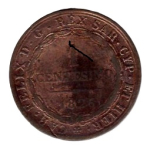 Italien Sardinien 1 Centesimo 1826 Carlo Felice