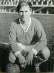 jack charlton England football press photo approx. 1966 (approx. A5) Sport Bild Verlag Walter Rohrlapper Leipzig