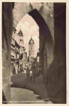 Jena Blick durch das Johannistor gebraucht um 1930