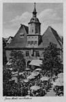 Jena Markt und Rathaus * 1955