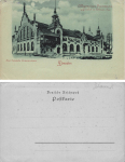 Johannstadt Dresden Permoserstrasse new gymnasium General Gymnastics Club Moonlight card * 1897