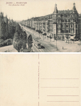 Johannstadt Dresden Fuerstenstrasse Ecke Blasewitzer Strasse * um 1910