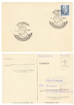 Jüterbog Briefmarkenausstellung Sonderstempel auf Drucksache 11.5.1973