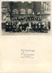 Neukoelln Berlin Youth League for Decisive Christianity Large photo 17 x 12 cm 1928 Group photo