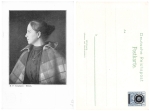 Junghanns R. P. Künstlerkarte Bildnis Privatganzsache 1902