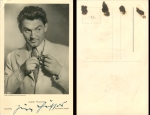 Hussels Jupp Starpostkarte vom Ross-Verlag, mit original Autogramm