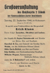 KPD Luebeck leaflet for the 1946 election