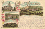 Kahla Thüringen Gruss aus ... Litho o 1897