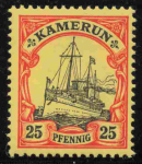 Kamerun Deutsche Post Michel 11 * ungebraucht Kaiseryacht