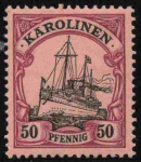 Karolinen Deutsche Post Michel 14 * ungebraucht Kaiseryacht