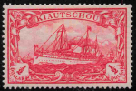 Kiautschou Deutsche Post in China Michel 24 B * ungebraucht Kaiseryacht