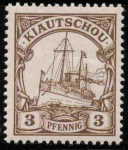 Kiautschou Deutsche Post in China Michel 5 ** postfrisch Kaiseryacht