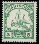 Kiautschou Deutsche Post in China Michel 6 ** postfrisch Kaiseryacht 