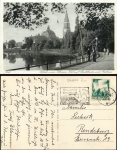 Kiel Stadttheater und Rathaus  o 13.11.36