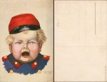 Child in uniform sig Carl Diehl * around 1916