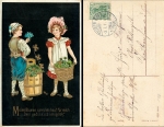 Children's gold cut color embossed lithograph o 3.7.11
