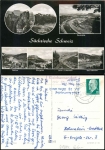 Kleinhennersdorf district of Pirna country postmark on postcard o Bad Schandau 29.7.1963