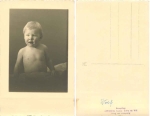 Kleinkind Echtfoto * ca. 1925