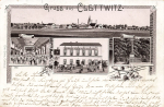01998 Klettwitz Niederlausitz Clettwitz Hotel Germania Litho o 1907