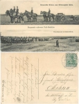 Koeln Wahn Schiessplatz Covered heavy field howitzer German army o 30.4.1911