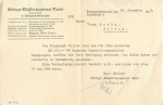 Koenigs Wusterhausener Bank letterhead on Georg Krebs Wildau 1936