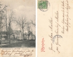 Koenigsberg Neumark Bahnhofstrasse Chojna o 17.7.1904